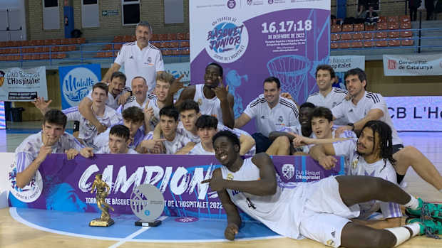 Real Madrid - 2022 Ciutat de L'Hospitalet Junior Tournament champions